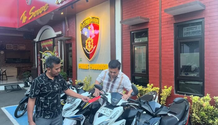 Komplotan Curanmor Lintas Kota Dibekuk, Polisi Ungkap Delapan Aksi dan Amankan Lima Motor Curian