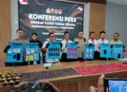Polres Mojokerto Kota Gagalkan Peredaran Narkotika Senilai Rp4,7 Miliar, Ribuan Ekstasi hingga Vape Etomidate Disita