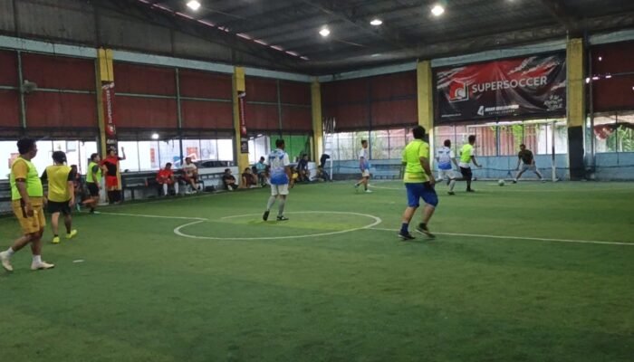 Polres Mojokerto Kota dan PWI Mojokerto Raya Perkuat Sinergi Lewat Laga Futsal Persahabatan