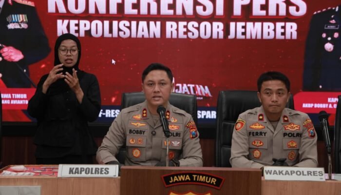 Polres Jember Ungkap 24 Kasus Narkoba, 30 Tersangka Diamankan dalam Sebulan