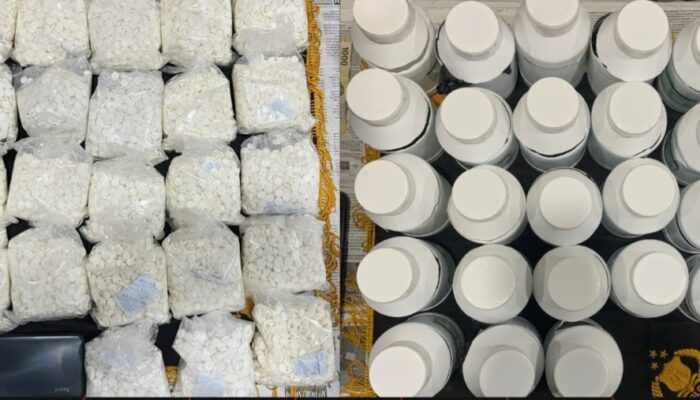 Polres Lumajang Ungkap Peredaran Obat Keras Berbahaya, 23.959 Pil Logo Y Diamankan