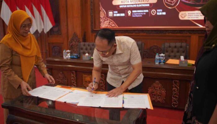 30 Penyedia Mamin Teken Kontrak Payung, Pemkot Mojokerto Tetapkan Harga dan 11 Menu Nasi Kotak