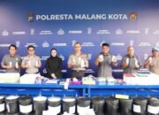 Polresta Malang Kota Bongkar Pabrik Kosmetik Ilegal, Dua Tersangka Raup Untung Ratusan Juta