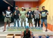 Sat Samapta Polres Ternate Berhasil Amankan Ratusan Miras Jenis Captikus di Kalumata 