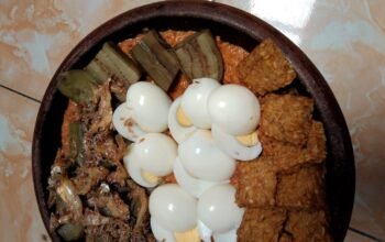 Resep Terong Sambal Kacang, Pedas Gurih dengan Bumbu Sederhana