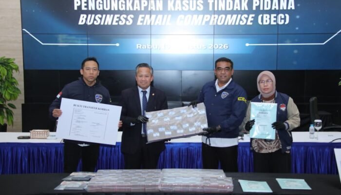Polri Bongkar Penipuan Business Email Compromise, Perusahaan AS Rugi Rp5,6 Miliar