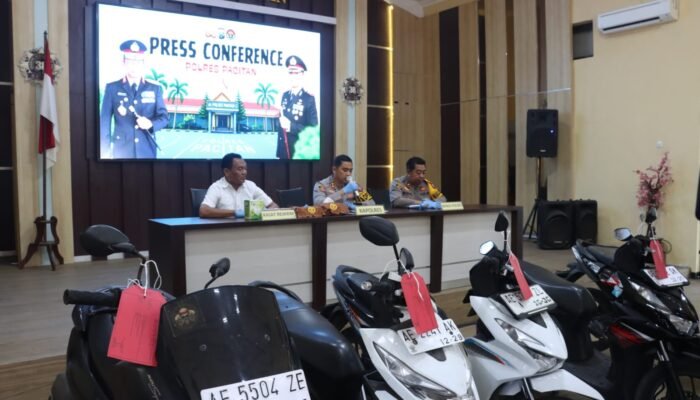 Montir Bengkel di Pacitan Diciduk Usai Curi Tiga Motor, Terbongkar Berkat GPS