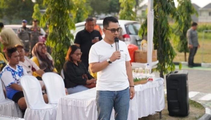 Buka Fourfeo PWI Mojokerto, Gus Barra Dorong Sportivitas dan Perkuat Silaturahmi Wartawan
