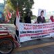 HUT Ke-81 RI di Mojokerto Diwarnai Demo Mafia Tanah di Kantor BPN, “Kami Belum Merdeka”