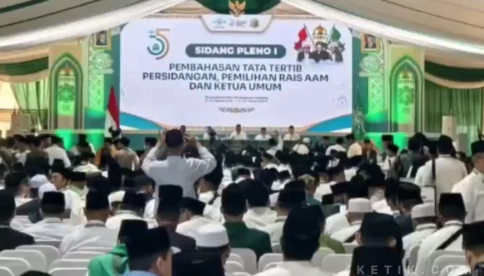 Sampaikan LPJ, Suara Gus Yahya Bergetar: Kami Mohon Maaf kepada Nahdlatul Ulama