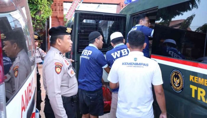 Cegah Overcrowding, Lapas Mojokerto Pindahkan 31 Narapidana ke Dua Lapas di Madiun