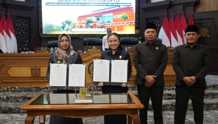 Pemkot dan DPRD Mojokerto Sepakati Perubahan APBD 2026, Belanja Daerah Naik Rp84,8 Miliar