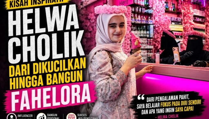 Dari Luka Sosial ke Dunia Bisnis, Perjalanan Helwa Cholik Membangun Fahelora