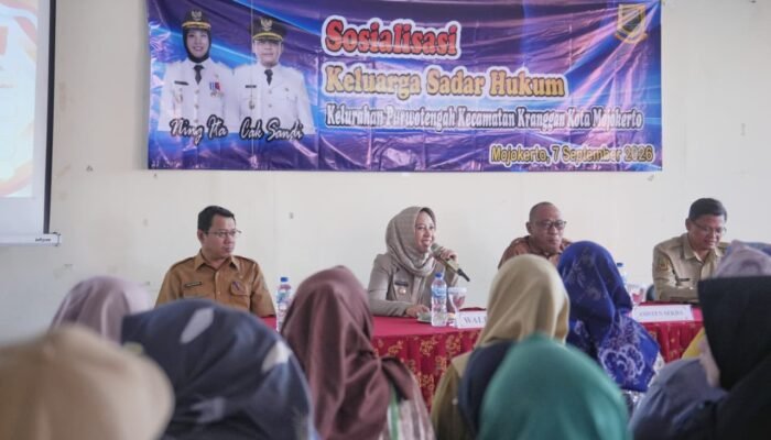Pemkot Mojokerto Dorong Kelurahan Penuhi Lima Indikator Sadar Hukum