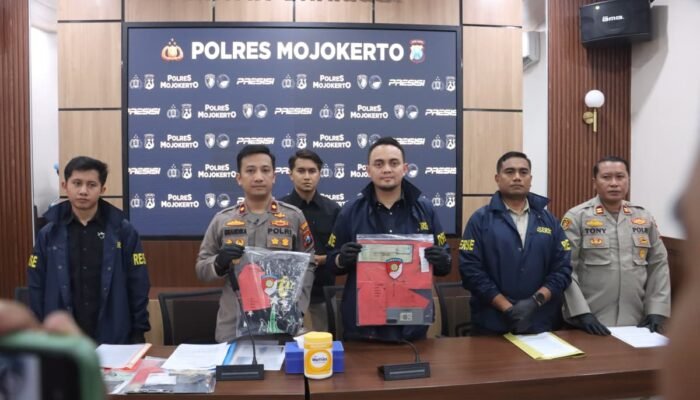 Curanmor di 10 Lokasi Mojokerto Terungkap, 4 Tersangka Ditangkap