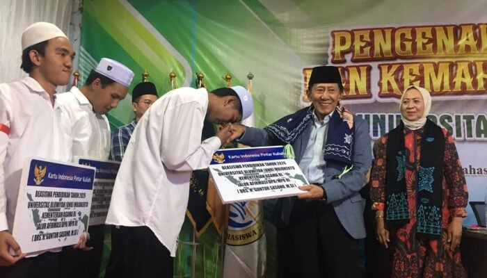 40 Mahasiswa Universitas Uluwiyah Mojokerto Terima KIP Kuliah, Guntur Sasono Janji Perjuangkan Tambahan Kuota