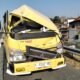 Truk Boks Pengangkut Susu Tabrak Truk Dump di Tol Sumo, Satu Penumpang Luka