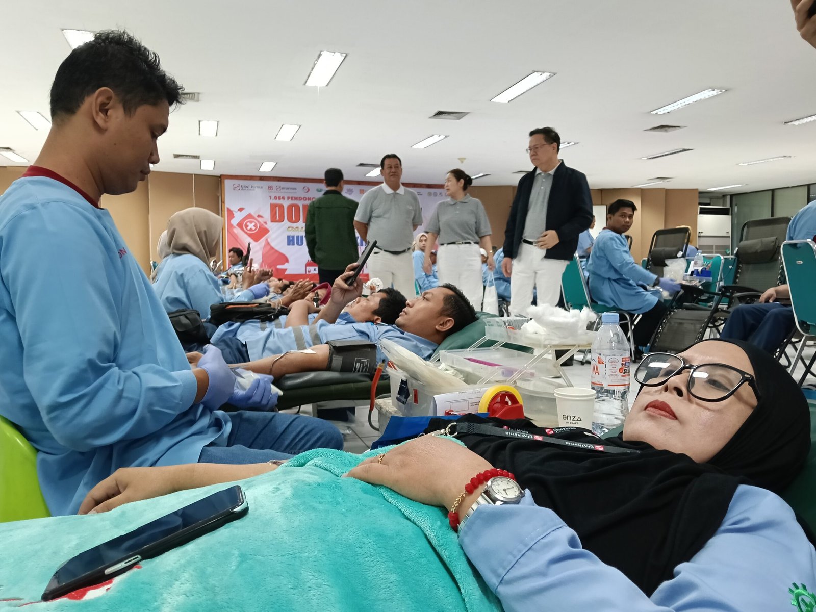 HUT ke-54 Tjiwi Kimia Gelar Donor Darah 1.054 Pendonor