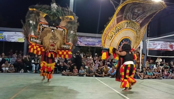 Kompetisi Bola Voli Harmoni Cup Meri: “Reog Satrio Tunas Mudho” Sukses Pukau Penonton