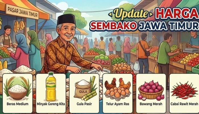 Dinamika Harga Sembako Jawa Timur: Ayam Turun, Harga Cabai dan Minyak Goreng Naik