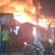 Kebakaran Pasar Cukir Jombang, Sekitar 30 Kios Pedagang Hangus