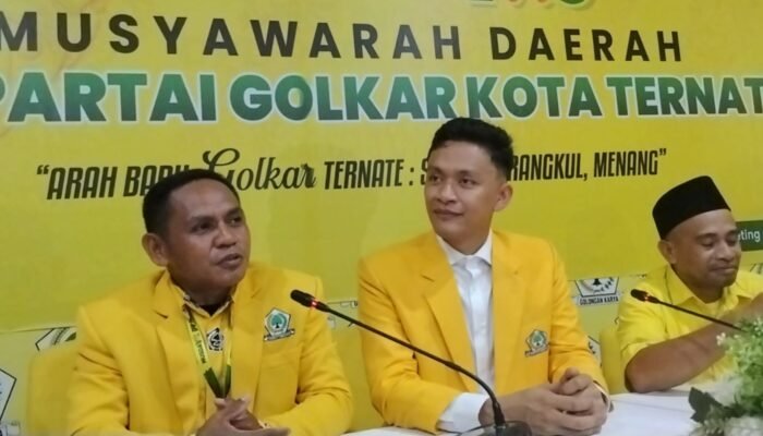 Ardian Idhan Terpilih sebagai Ketua DPD Golkar Kota Ternate Periode Baru  ‎