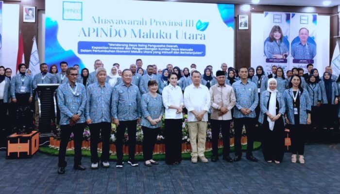 Gajali Abd Mutalib Kembali Pimpin APINDO Maluku Utara Periode 2026–2031