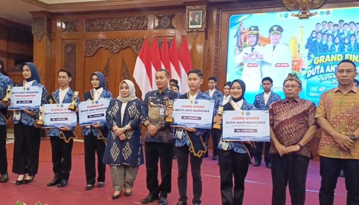 Evan Ong dan Silvia Nadhifa Terpilih Jadi Duta Anti Narkoba Kota Mojokerto 2026