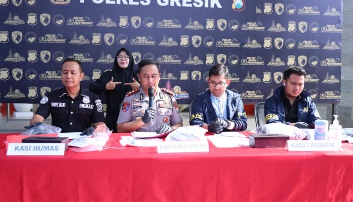 Polres Gresik Ungkap 7 Kasus Curanmor Lintas Wilayah, 11 Tersangka Diamankan