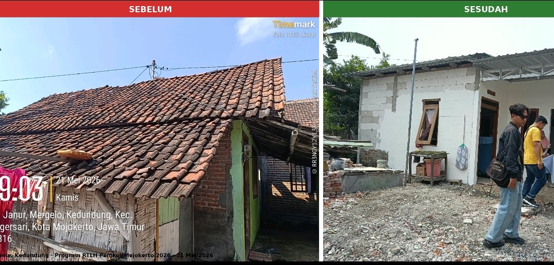 Bedah rumah kota mojokerto